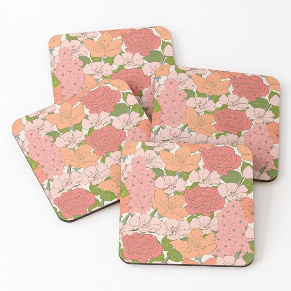 Item preview, Autumn Soft Romantic Florals designed and sold by Lindsay Marie Patterns.