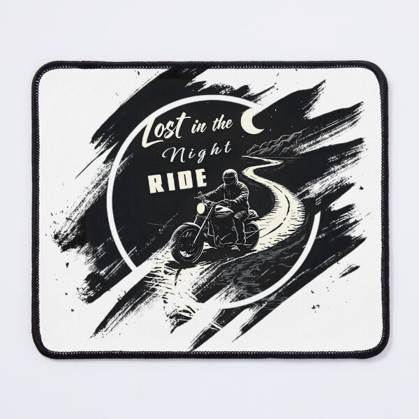 Item preview, Minimalist Design: "Lost in the Night Ride" designed and sold by Uniqo Artz.