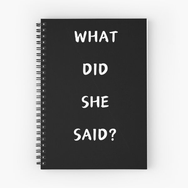 Item preview, What Did She Said? designed and sold by armzysgm.