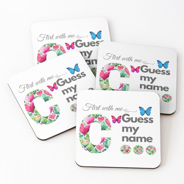 Item preview, Flirt with me GUESS MY NAME C... designed and sold by GrifonJ.