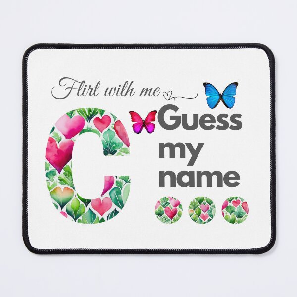 Item preview, Flirt with me GUESS MY NAME C... designed and sold by GrifonJ.