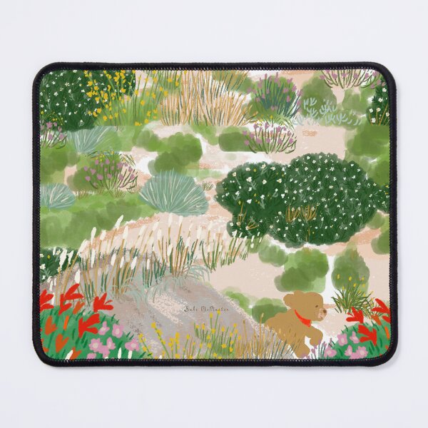 Item preview, Daisy on Beach Trail with Wildflowers by Suki McMaster designed and sold by Suki McMaster.