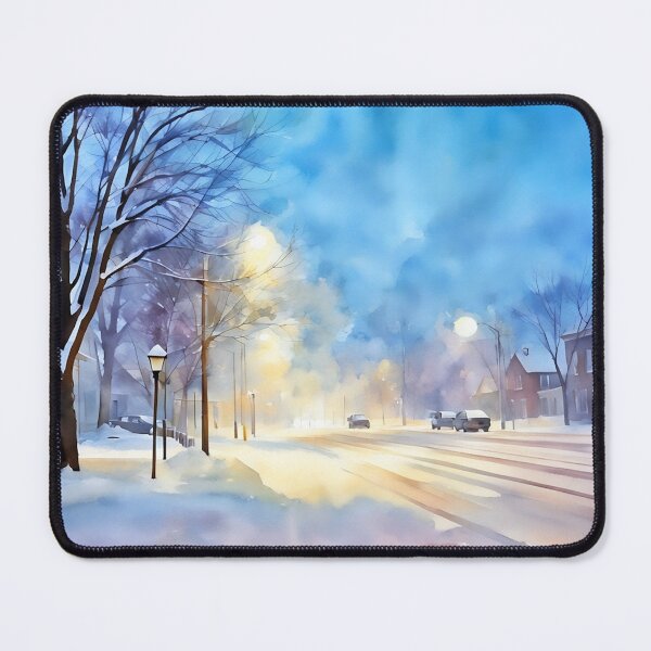 Item preview, Suburbs Snowed In designed and sold by RCWatercolours.