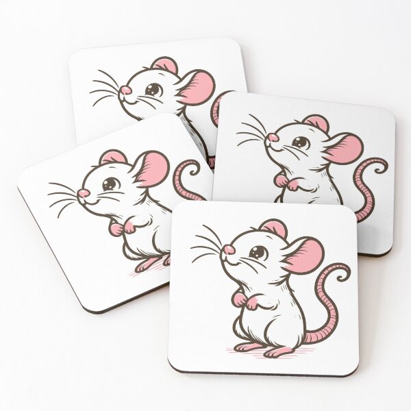 Item preview, White Rat designed and sold by Wild-way Art.