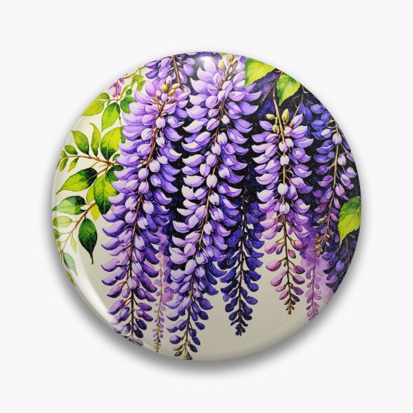 Item preview, From the Garden: Wisteria floribunda - Glicinia designed and sold by Helios Be. Lavsh.