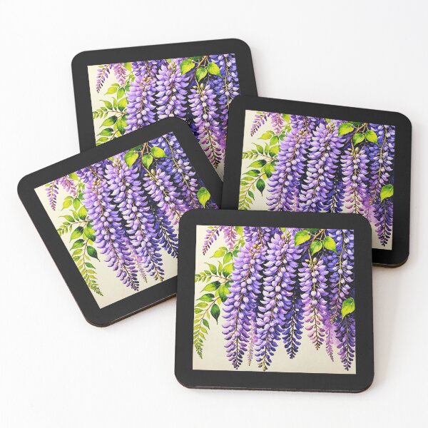 Item preview, From the Garden: Wisteria floribunda - Glicinia designed and sold by Helios Be. Lavsh.