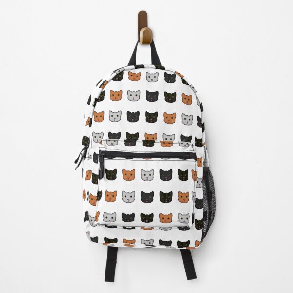 Item preview, Cats (White Seamless Pattern) designed and sold by IKDG.
