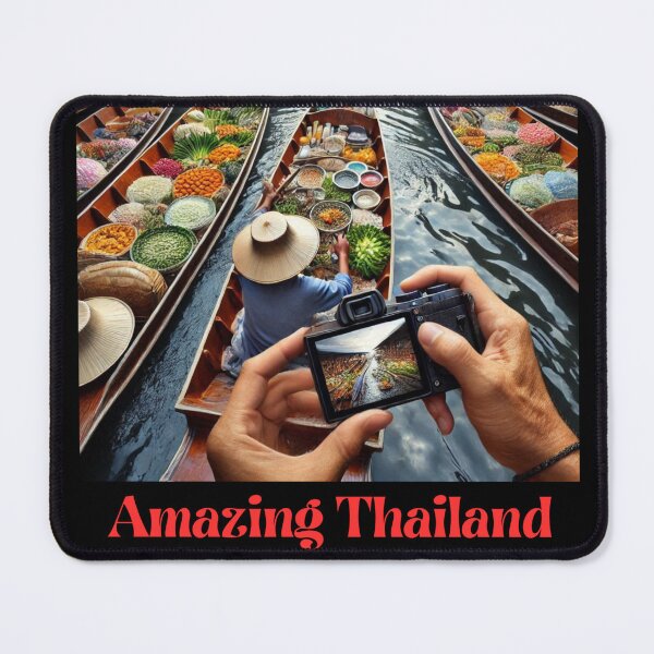 Item preview, Amazing Thailand, Damnoen Saduak Floating Market designed and sold by PixelStoneDesign .
