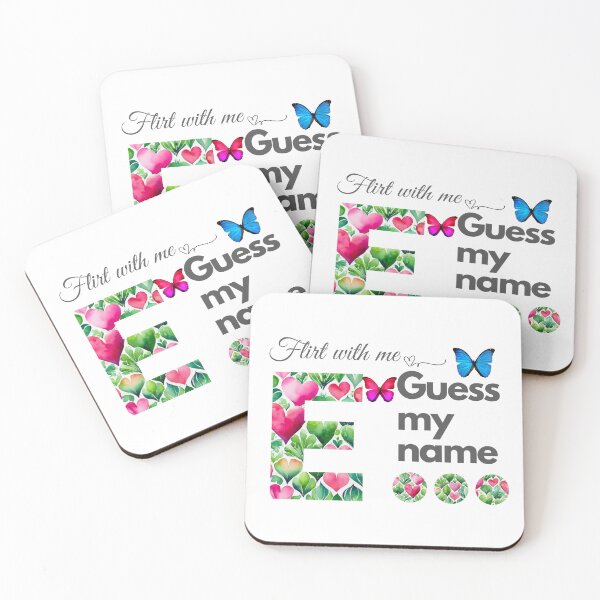 Item preview, Flirt with me GUESS MY NAME E... designed and sold by GrifonJ.