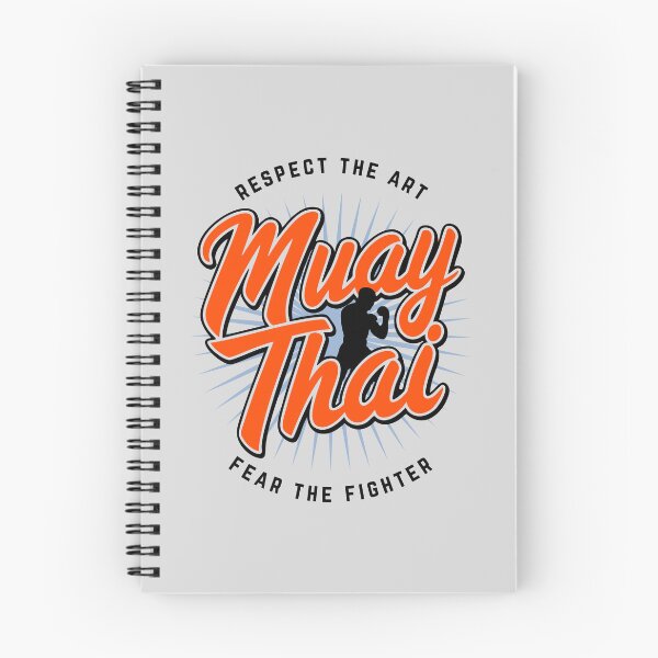 Item preview, Muay Thai, "Respect The Art - Fear The Fighter", Thai boxing designed and sold by emmjott.