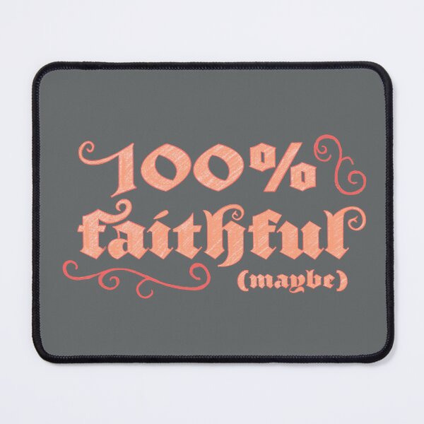 Item preview, 100% faithful (maybe) red on grey designed and sold by abi bryan design.