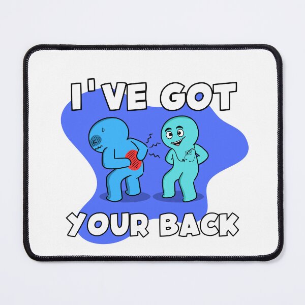 Item preview, I've Got Your Back - Back Pain (Backache) Funny Gifts For Physiotherapist And Chiropractors designed and sold by iX-Physio.