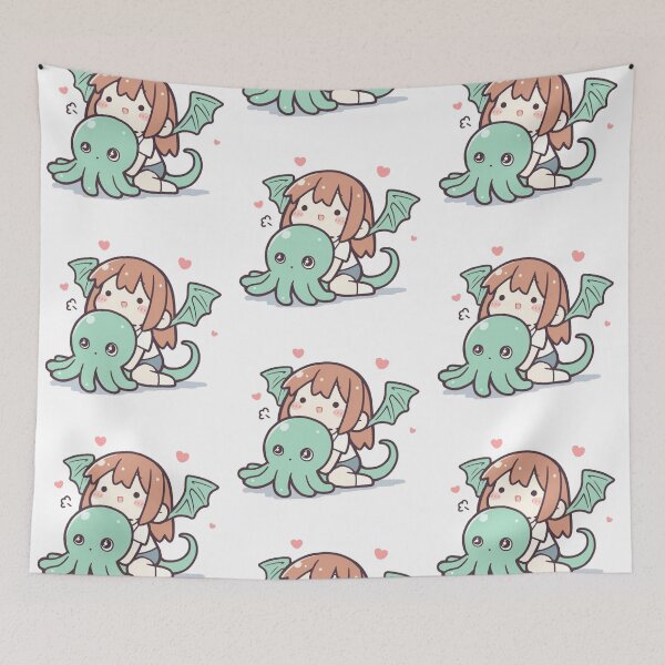 Item preview, Kawaii Cuthulu designed and sold by MendaciousMina.