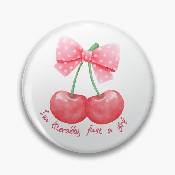 Item preview, Coquette Cherry, Im Literally Just A Girl, Trendy Ribbon designed and sold by EllieBoutique.