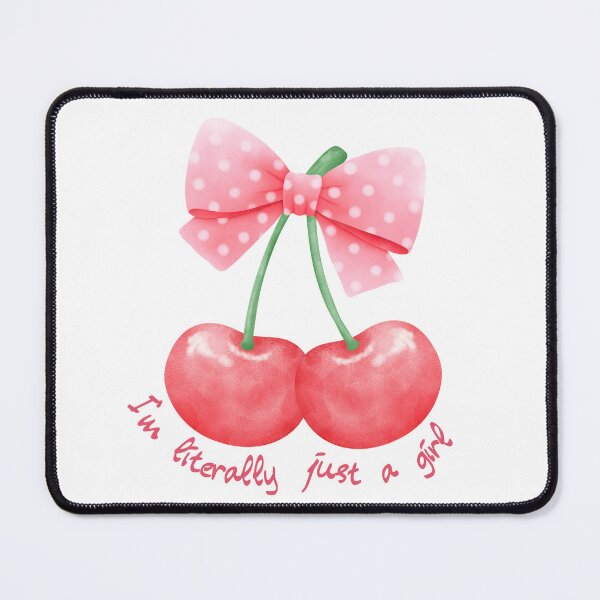 Item preview, Coquette Cherry, Im Literally Just A Girl, Trendy Ribbon designed and sold by EllieBoutique.