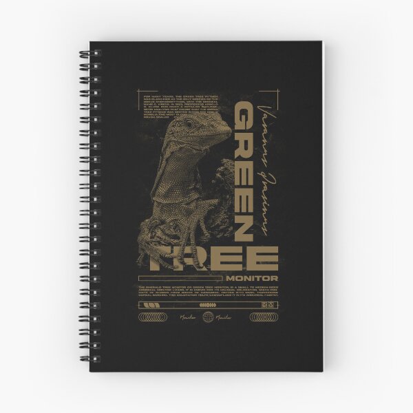 Item preview, Green Tree Monitor Modern Reptile Keeper Streetwear designed and sold by JRRTs.