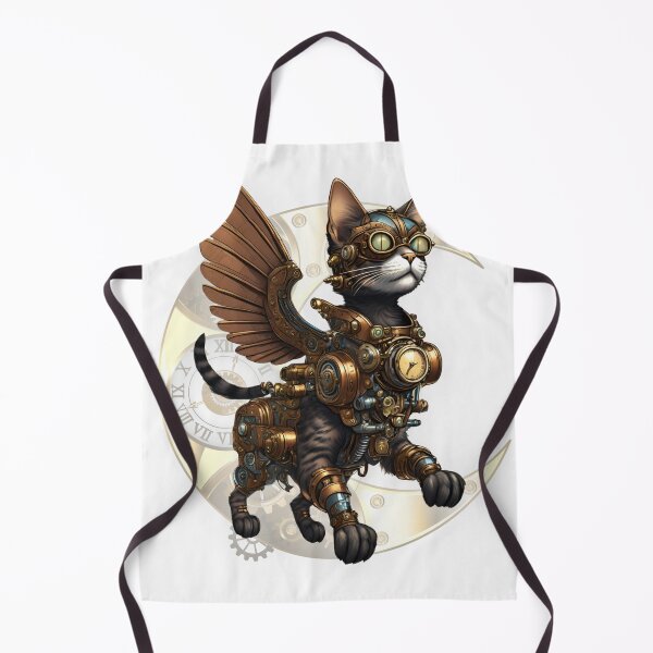 Item preview, Flying Cat Steampunk designed and sold by MixedVibes Co..
