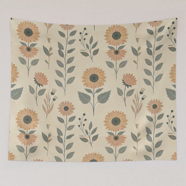Item preview, Minimalist Sunflower Charm designed and sold by WildVista.
