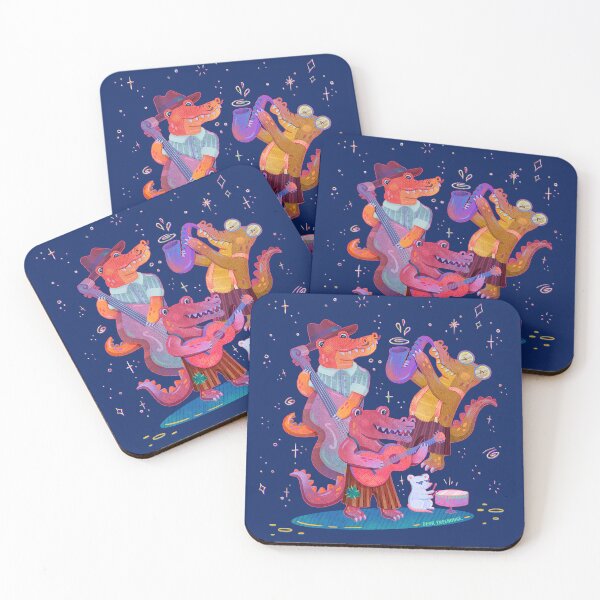 Item preview, Crocodile Jazz Band designed and sold by -DearTreehouse-.