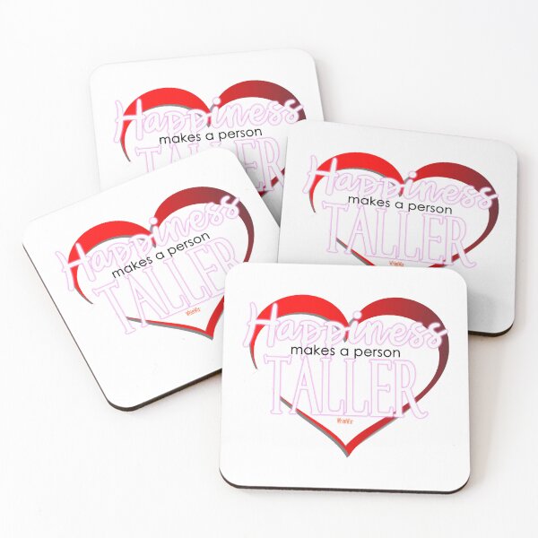 Item preview, Happiness makes you Taller designed and sold by WhimWiz.