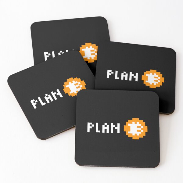 Item preview, Bitcoin Plan B Retro Logo designed and sold by CyberRex.