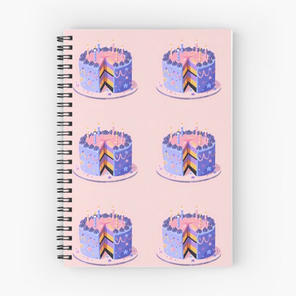Item preview, Pink Cake Colorful Artistic Food Illustration Style 3D designed and sold by ART ATTACK ZONE.