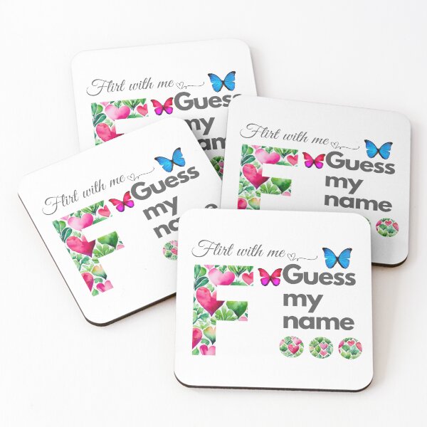 Item preview, Flirt with me GUESS MY NAME F... designed and sold by GrifonJ.