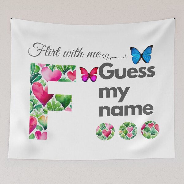 Item preview, Flirt with me GUESS MY NAME F... designed and sold by GrifonJ.