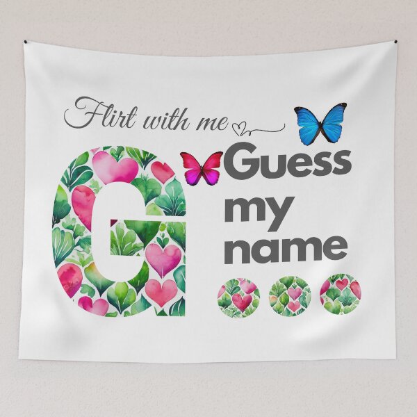 Item preview, Flirt with me GUESS MY NAME G... designed and sold by GrifonJ.