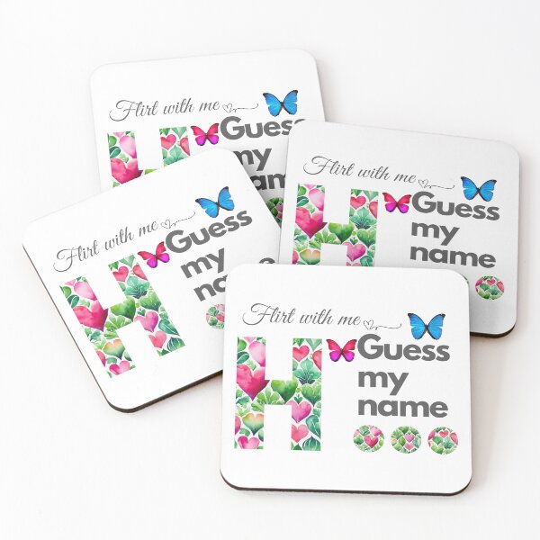 Item preview, Flirt with me GUESS MY NAME H... designed and sold by GrifonJ.