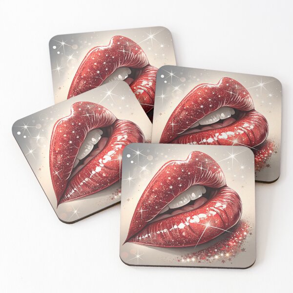 Item preview, Preppy glossy lips designed and sold by AhArtMe.