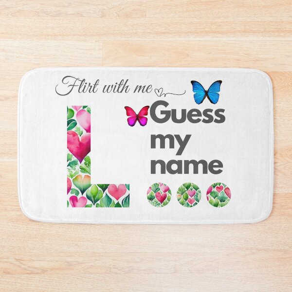 Item preview, Flirt with me GUESS MY NAME L... designed and sold by GrifonJ.