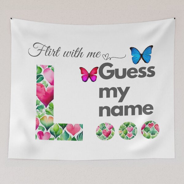Item preview, Flirt with me GUESS MY NAME L... designed and sold by GrifonJ.