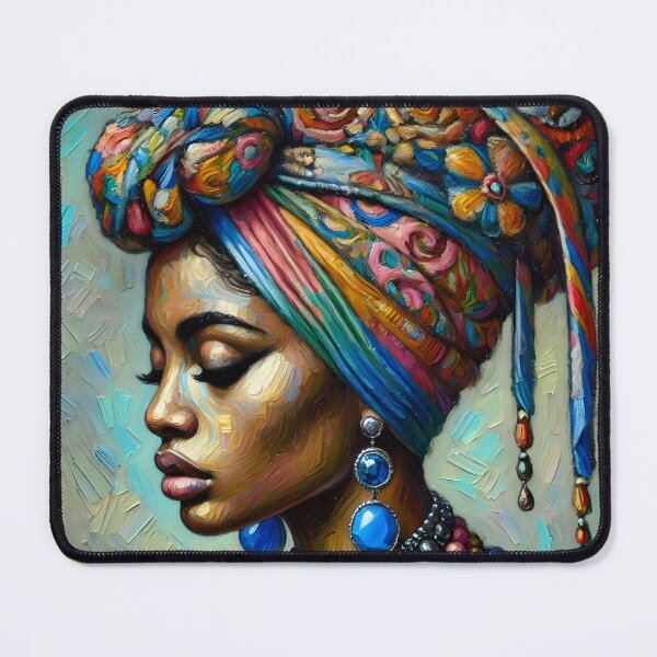Item preview, Maasai Brilliance: Stunning Beadwork Portrait designed and sold by inkNext.