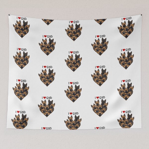 Item preview, I love German Shepherd GSD designed and sold by anettfaye.