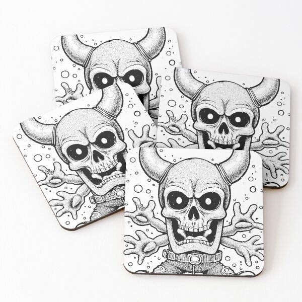 Item preview, black and white japan style manga graphic - monster designed and sold by VonKalt.
