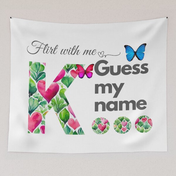 Item preview, Flirt with me GUESS MY NAME K... designed and sold by GrifonJ.