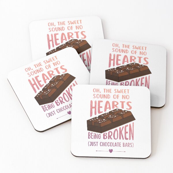 Item preview, Anti-Valentine's Day Yummy Gourmet Dark Chocolate Bar designed and sold by ObsidianDaz.