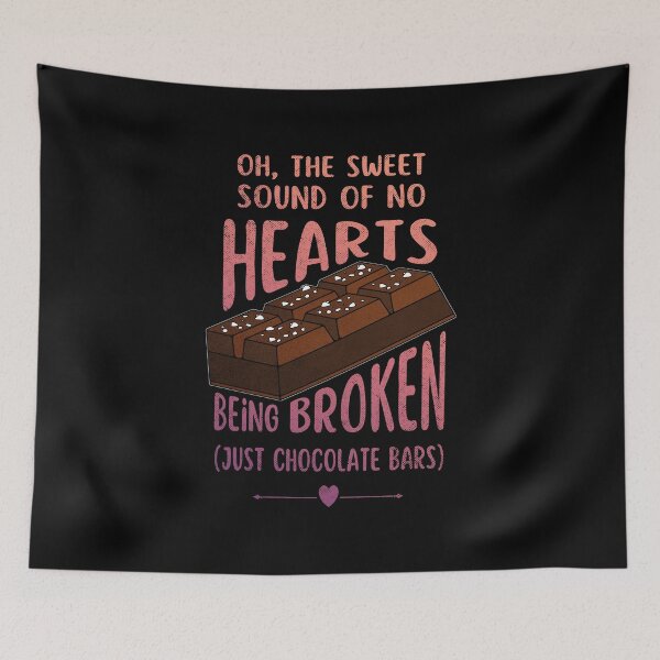 Item preview, Anti-Valentine's Day Yummy Gourmet Dark Chocolate Bar designed and sold by ObsidianDaz.