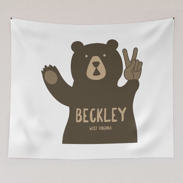 Item preview, Beckley West Virginia Peace Bear designed and sold by Esskay Designs.