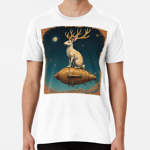 Item preview, Rocket Jackalope designed and sold by HabitableMoons.