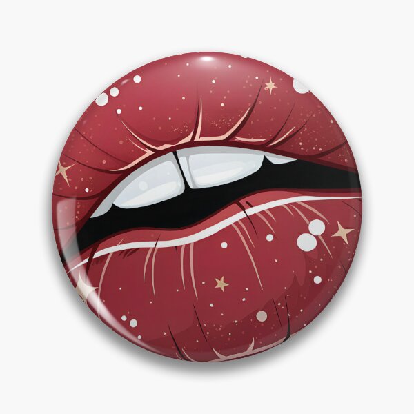 Item preview, Preppy lips text designed and sold by AhArtMe.