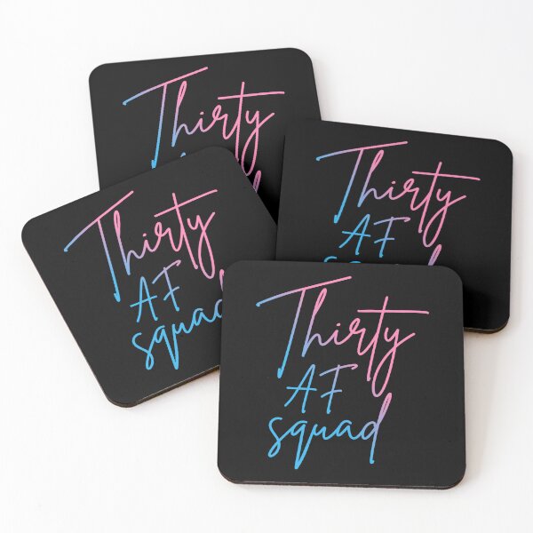 Item preview, Thirty AF Squad II - Matching Birthday designed and sold by Lemon Pepper.