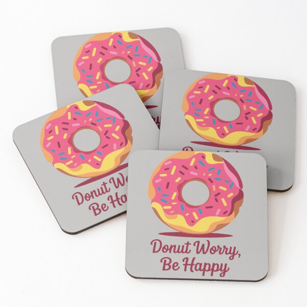 Item preview, Donut Worry, Be Happy designed and sold by 123ks.