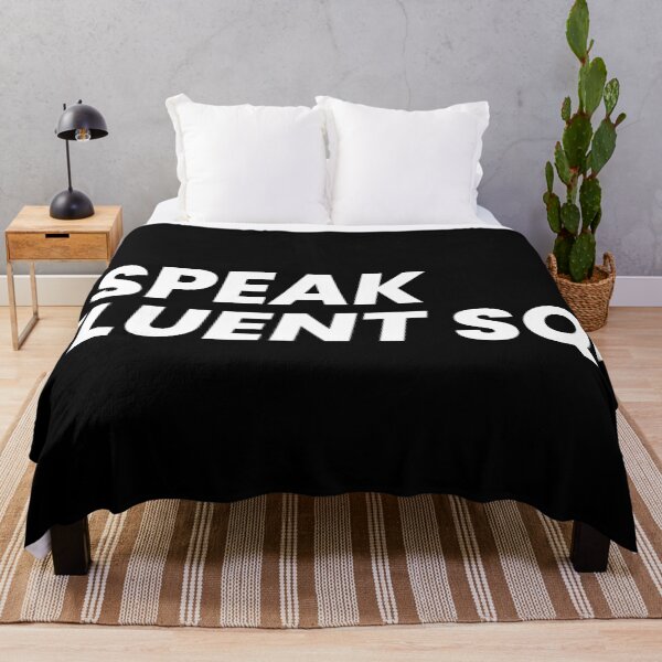 Item preview, I speak fluent SQL  designed and sold by T&C Finesse.