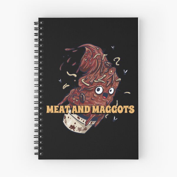 Item preview, Meat and Maggot Shirt designed and sold by StickersPort.