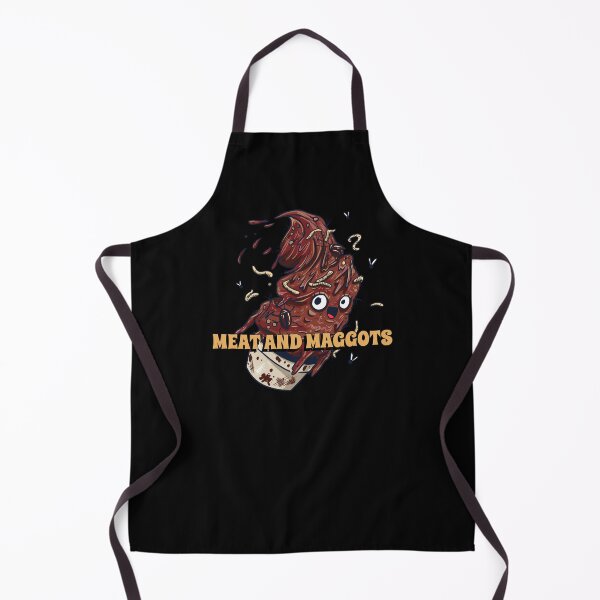 Item preview, Meat and Maggot Shirt designed and sold by StickersPort.