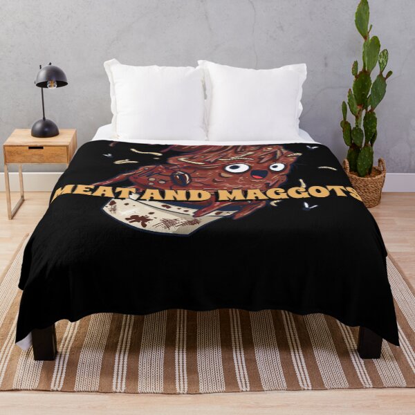 Item preview, Meat and Maggot Shirt designed and sold by StickersPort.