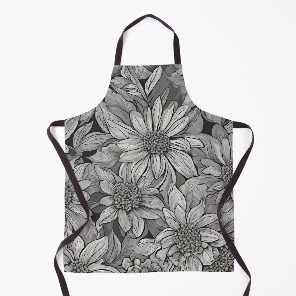 Item preview, Gray Garden Tapestry - Intricate Floral Pattern designed and sold by Line in Bloom.