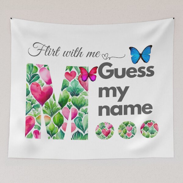 Item preview, Flirt with me GUESS MY NAME M... designed and sold by GrifonJ.